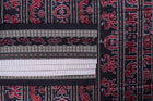 White and Black Sachipar silk saree — view 2 of 6.