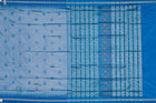 Blue and Blue Bomkai silk saree — view 6 of 6.
