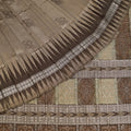 Brown Butta Bomkai Silk Saree P76-07-06195