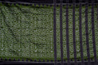 Green and Black Sambalpuri silk saree — view 6 of 6.
