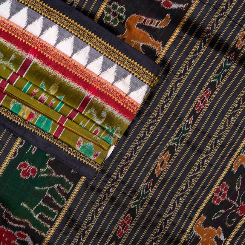 Khandua weave detail