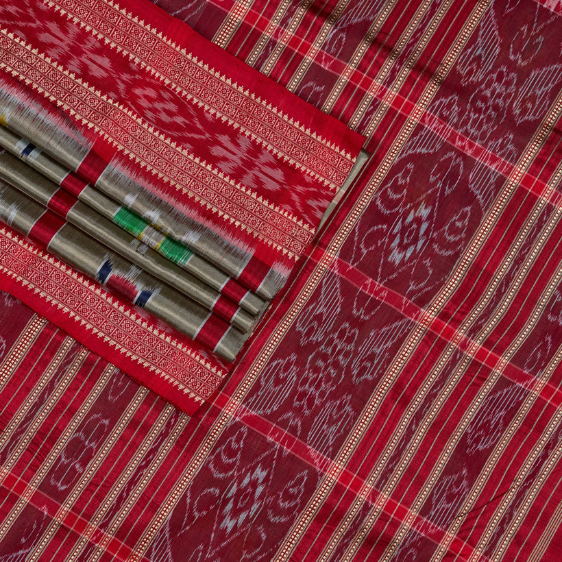 Khandua weave detail