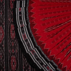 Red Sambalpuri Cotton saree — view 1 of 5