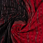 Red Sambalpuri Cotton saree — view 4 of 5