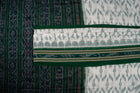 White Sambalpuri Cotton saree — view 2 of 5