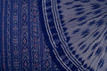 Grey Sambalpuri Cotton Saree with Blue Border P78-03-06206
