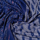 Grey Sambalpuri Cotton saree — view 4 of 5