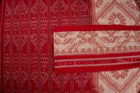 Cream Sambalpuri Cotton saree — view 2 of 5