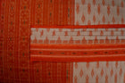 Cream Sambalpuri Cotton saree — view 2 of 5