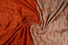 Cream Sambalpuri Cotton saree — view 4 of 5