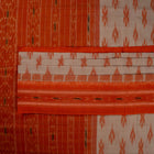 Cream Sambalpuri Cotton saree — view 2 of 5