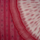 White Sambalpuri Cotton saree — view 1 of 5