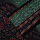 Green Sambalpuri Cotton saree — view 3 of 5