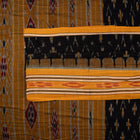 Black Sambalpuri Cotton saree — view 2 of 5