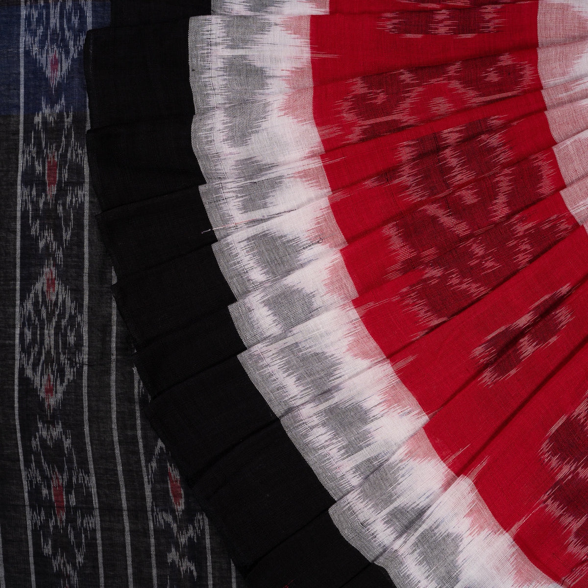 Multi-Color Sambalpuri Cotton saree — view 1 of 5