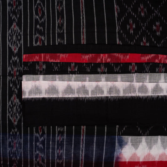 Multi-Color Sambalpuri Cotton saree — view 2 of 5
