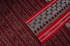 Grey Sambalpuri Cotton saree — view 3 of 5
