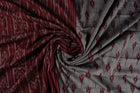 Grey Sambalpuri Cotton saree — view 4 of 5