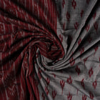 Grey Sambalpuri Cotton saree — view 4 of 5