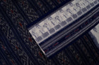 White Sambalpuri Cotton saree — view 3 of 5