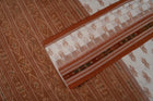 White Sambalpuri Cotton saree — view 3 of 5