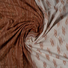 White Sambalpuri Cotton saree — view 4 of 5