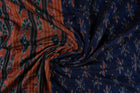 Blue Sambalpuri Cotton saree — view 4 of 5