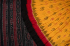 Yellow Sambalpuri Cotton saree — view 1 of 5