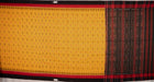 Yellow Sambalpuri Cotton saree — view 5 of 5