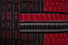 Red Sambalpuri Cotton saree — view 2 of 5
