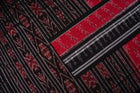 Red Sambalpuri Cotton saree — view 3 of 5