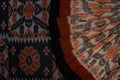 Cream Sambalpuri Cotton Saree with Black Border P79-01-06225