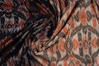 Cream Sambalpuri Cotton saree — view 4 of 5