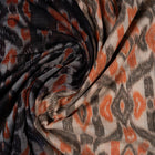 Cream Sambalpuri Cotton saree — view 4 of 5