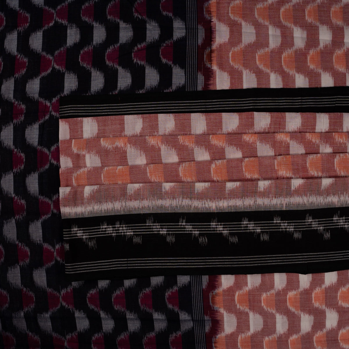 Multi-Color Sambalpuri Cotton saree — view 1 of 5