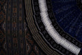 Multi-Color Sambalpuri Cotton Saree with Black Border P79-04-06228