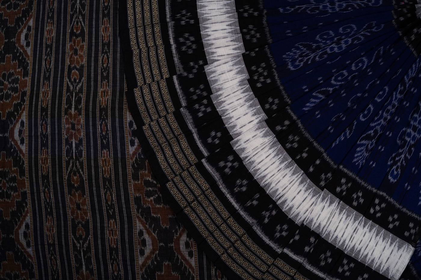 Multi-Color Sambalpuri Cotton saree — view 1 of 5