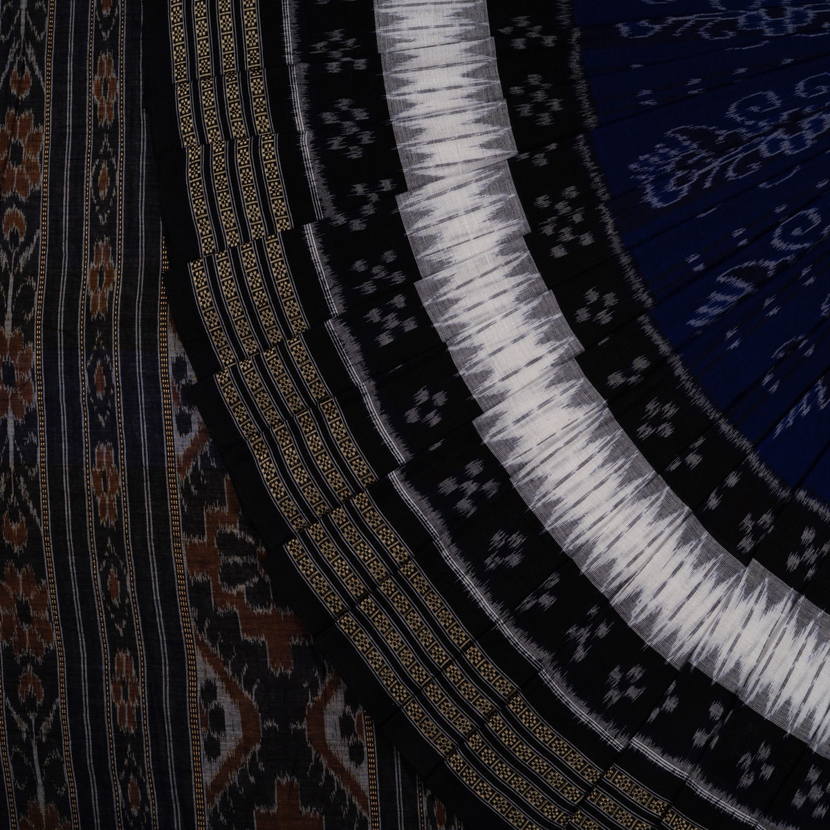Multi-Color Sambalpuri Cotton saree — view 1 of 5