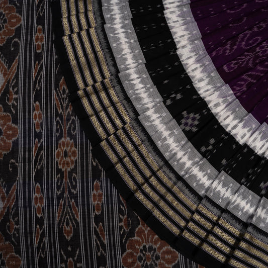 Multi-Color Sambalpuri Cotton saree — view 1 of 5