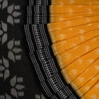 Yellow Sambalpuri Cotton saree — view 1 of 5