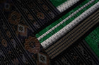 Green Sambalpuri Cotton saree — view 3 of 5