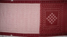 White Sambalpuri Cotton saree — view 5 of 5