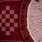 White Sambalpuri Cotton saree — view 1 of 5