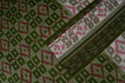 White Sambalpuri Cotton saree — view 3 of 5