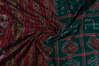Green Sambalpuri Cotton saree — view 4 of 5