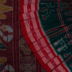 Green Sambalpuri Cotton saree — view 1 of 5