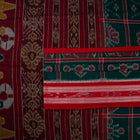 Green Sambalpuri Cotton saree — view 2 of 5