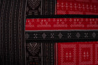 Red Sambalpuri Cotton saree — view 2 of 5