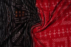 Red Sambalpuri Cotton saree — view 4 of 5