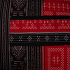 Red Sambalpuri Cotton saree — view 2 of 5